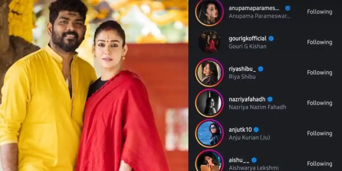 Nayanthara supports