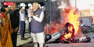 PM Modi - Manipur riot - Live