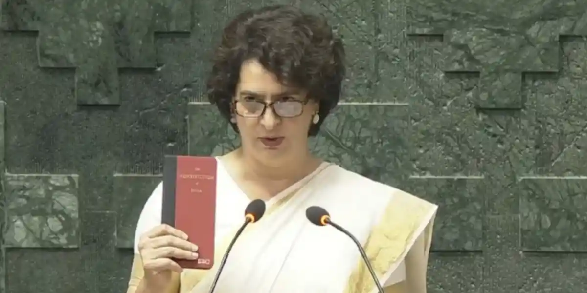 Priyanka Gandhi Take Oath