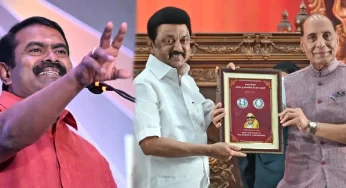 “திமுக – பாஜக., கள்ள உறவு இல்ல, அது நல்ல உறவு கூட்டணி தான்.!” சீமான் பளீச்!  