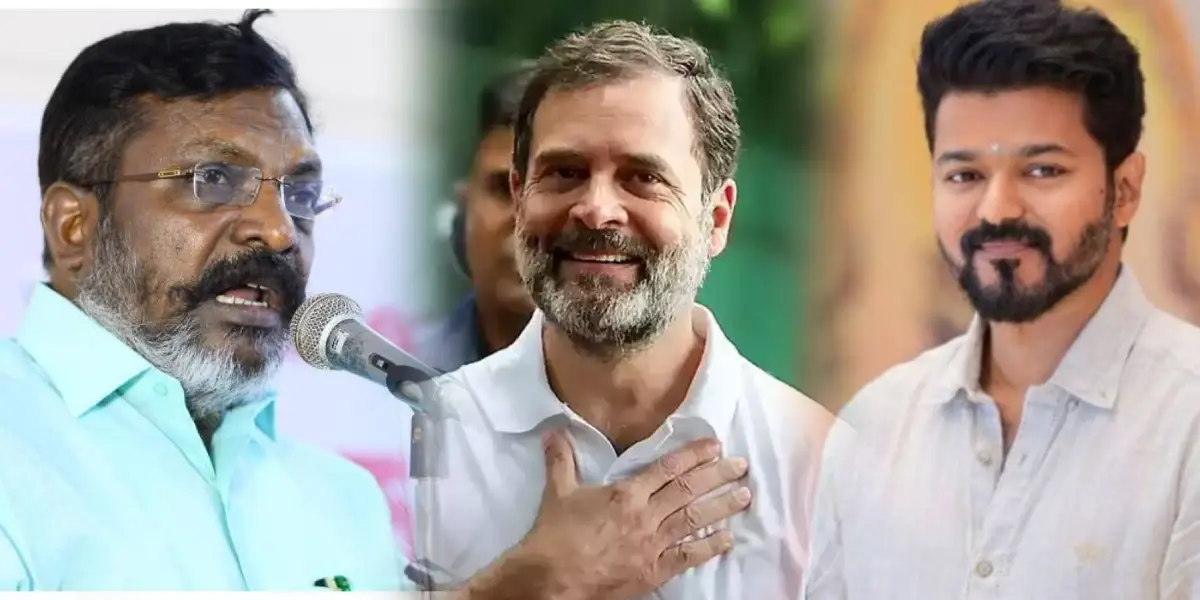 Thirumavalavan - Rahul Gandhi - Vijay