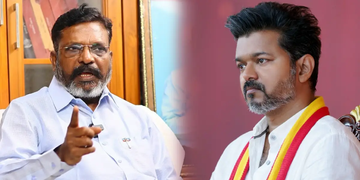 VCK Leader Thirumavalavan - TVK Leader Vijay