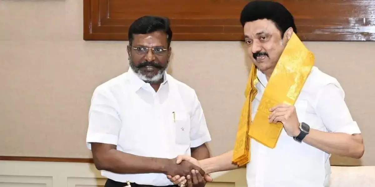 VCK Leader Thirumavalavan - Tamilnadu CM MK Stalin