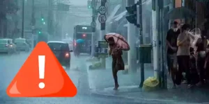 orange alert rain