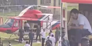 rahul gandhi helicopter