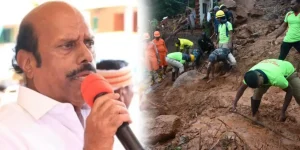 Minister EV Velu - Thiruvannamalai Landslide