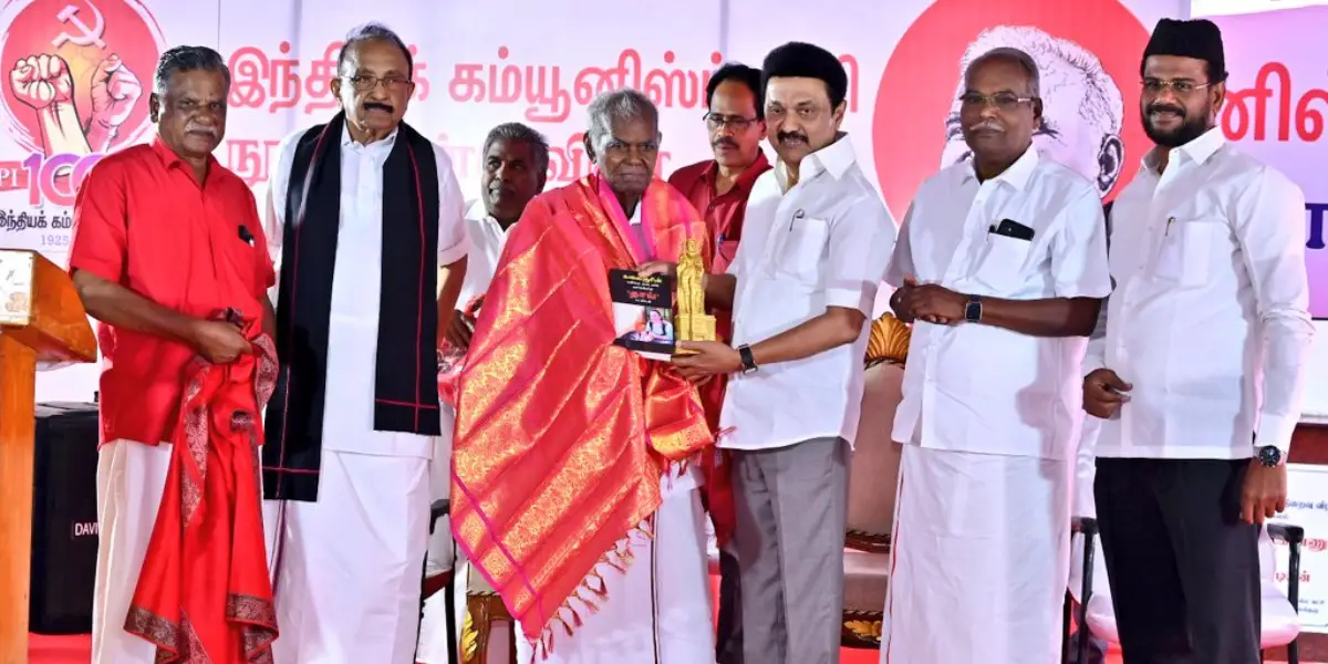 Mutharasan - Vaiko - Nallakannu - MK Stalin - K Balakrishnan