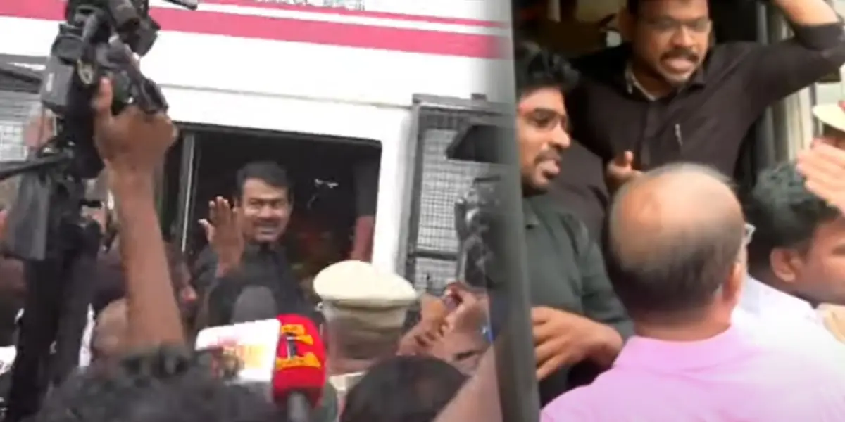 NTK Leader Seeman Arrested in chennai