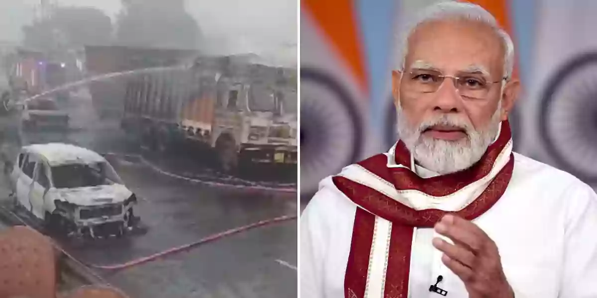 PM Modi jaipur Accident