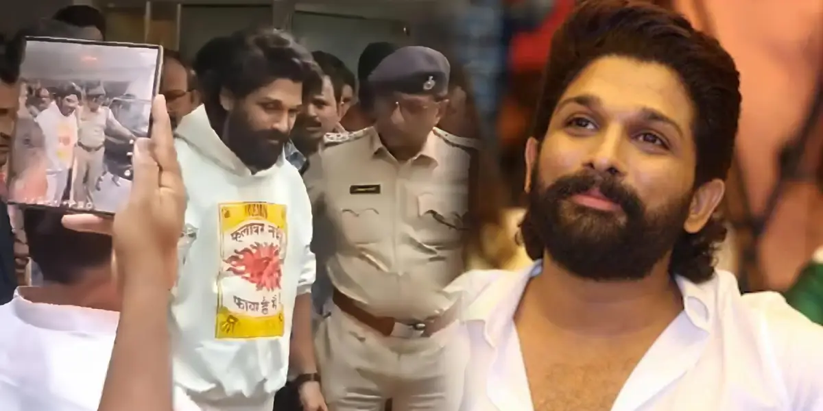 Pushpa 2 hero allu arjun arrested