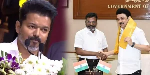 TVK Leader Vijay - VCK Leader Thirumavalavan - MK Stalin