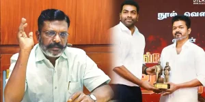 VCK Leader Thirumavalavan - Aadhav Arjuna - TVK Leader Vijay