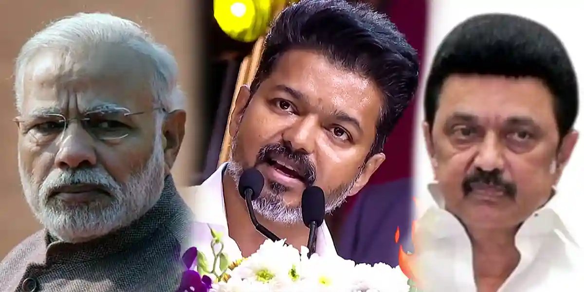 Vijay - MODI -STALIN