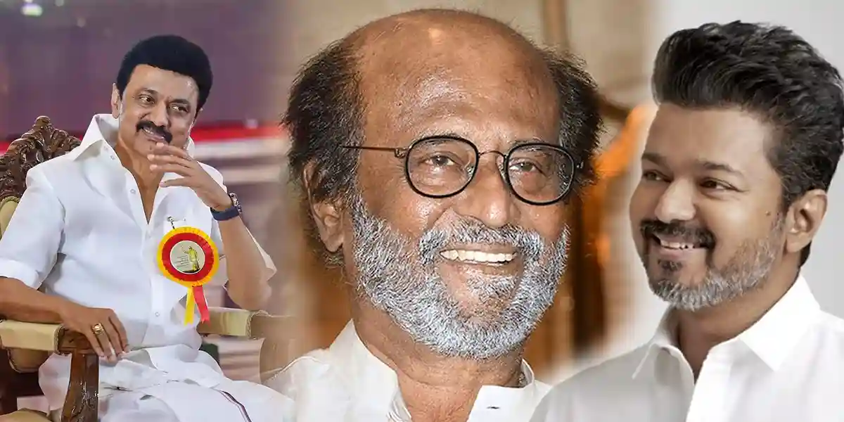 rajinikanth - tvk vijay -mk stalin