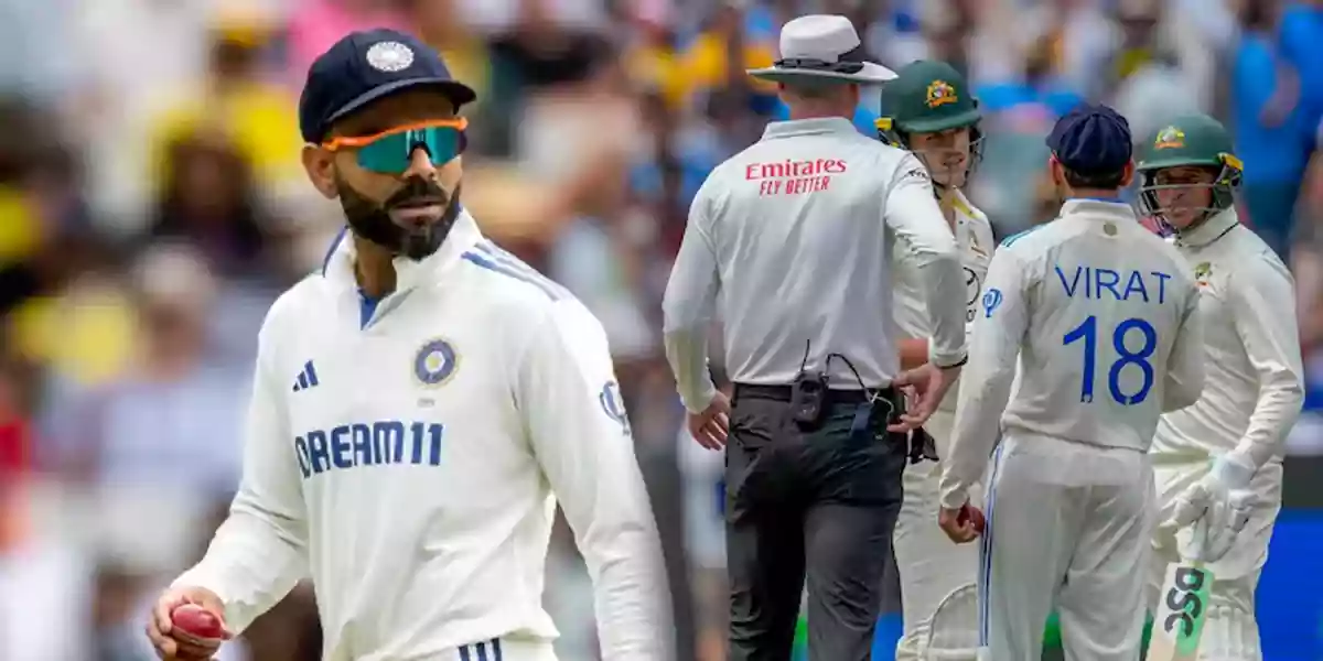 virat kohli fight