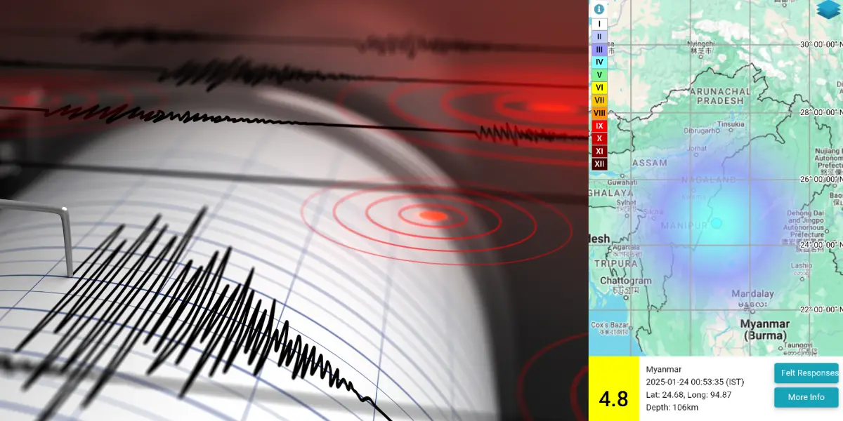 Earthquake in Myanmar