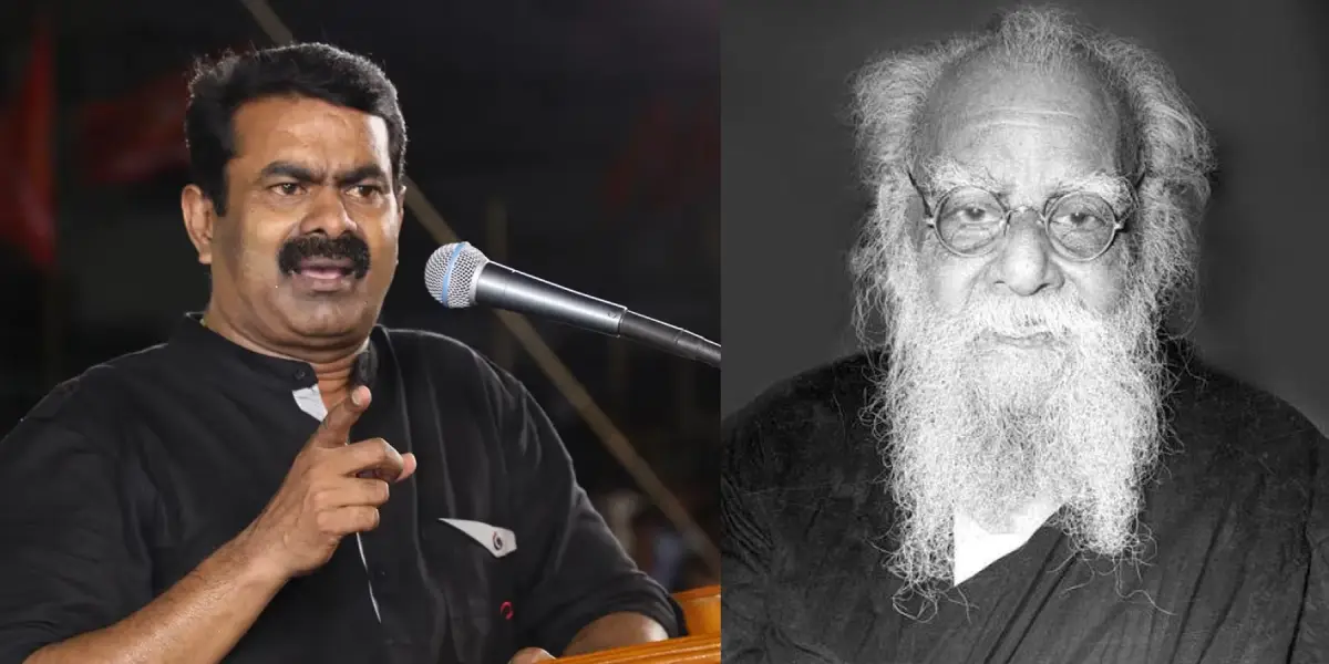 NTK Leader controversial speech about Periyar