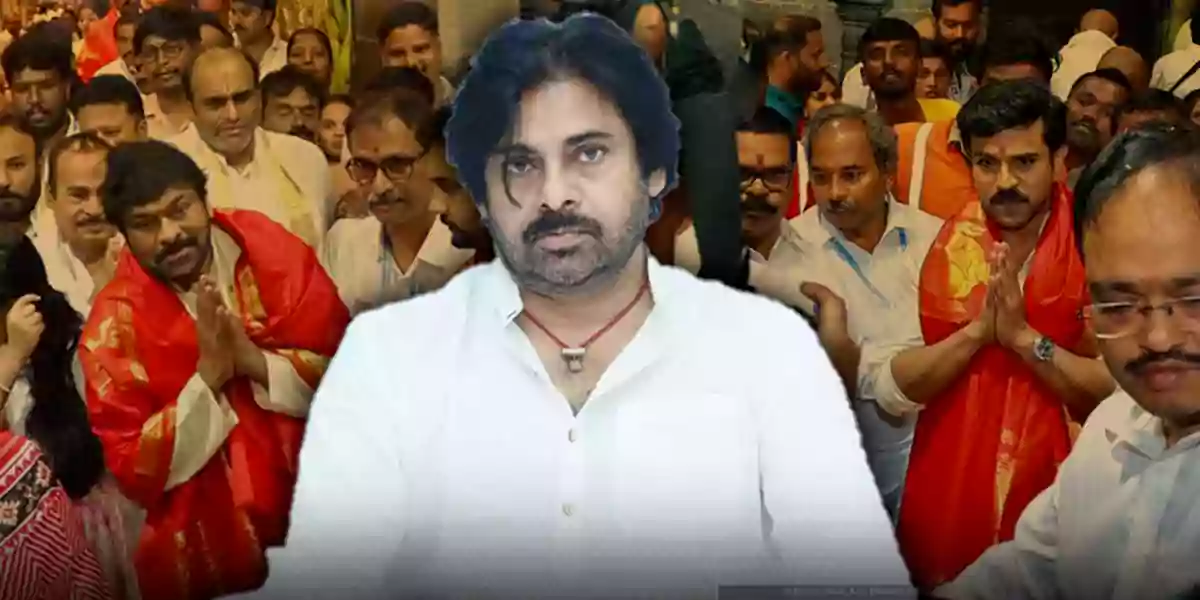 Pawan Kalyan - Tirupati Temple