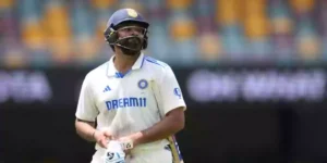 Rohit Sharma dismissed