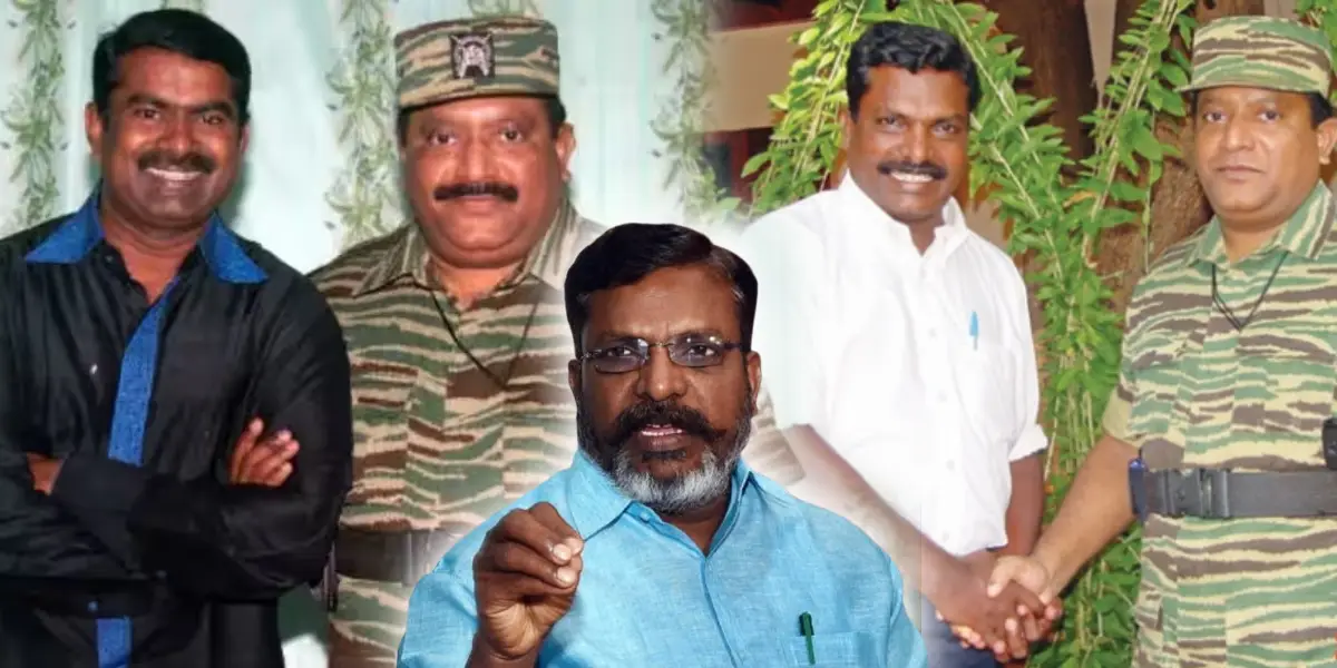 Seeman - Thirumavalavan - LTTE leader Prbakaran