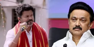 TVK Leader Vijay - TN CM MK Stalin