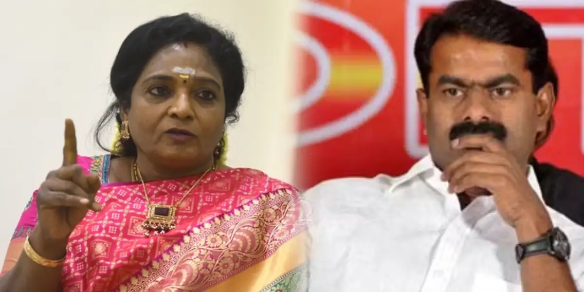 Tamilisai Soundarajan - NTK Leader Seeman