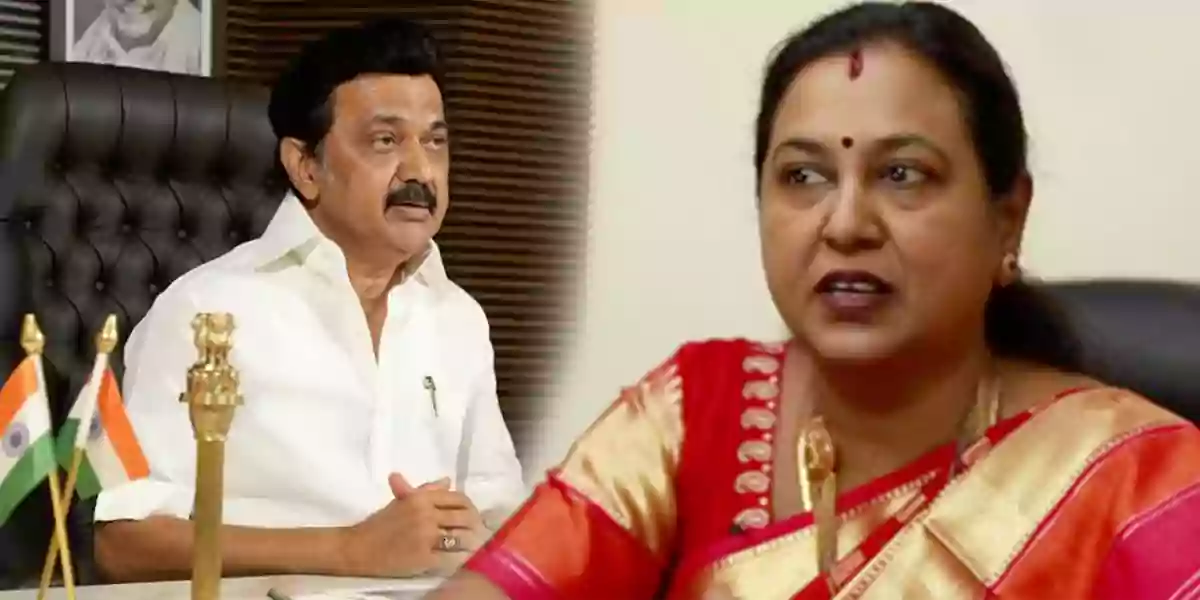 mk stalin dmk flag premalatha vijayakanth