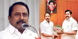 ADMK Former minister Sengottaiyan - ADMK Chief secretary Edappadi palanisamy