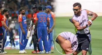 INDvsENG: நாளை முதல் ஒருநாள் போட்டி… தீவிர பயிற்சியில் இந்திய அணி! Biceps-ஐ காட்டி கிங் கோலி பதிலடி.!