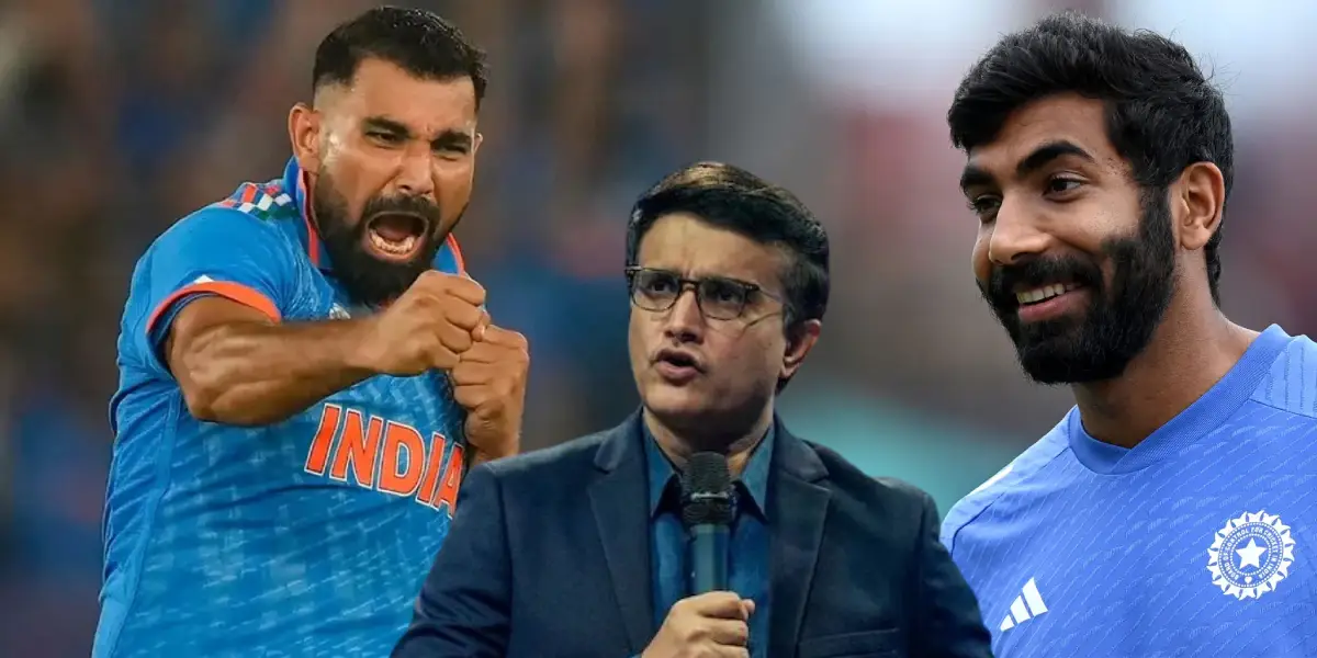 Muhaammad shami - Jasprit Bumra - Sourav Ganguly