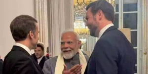 PM Modi Meets Macron, JD Vance