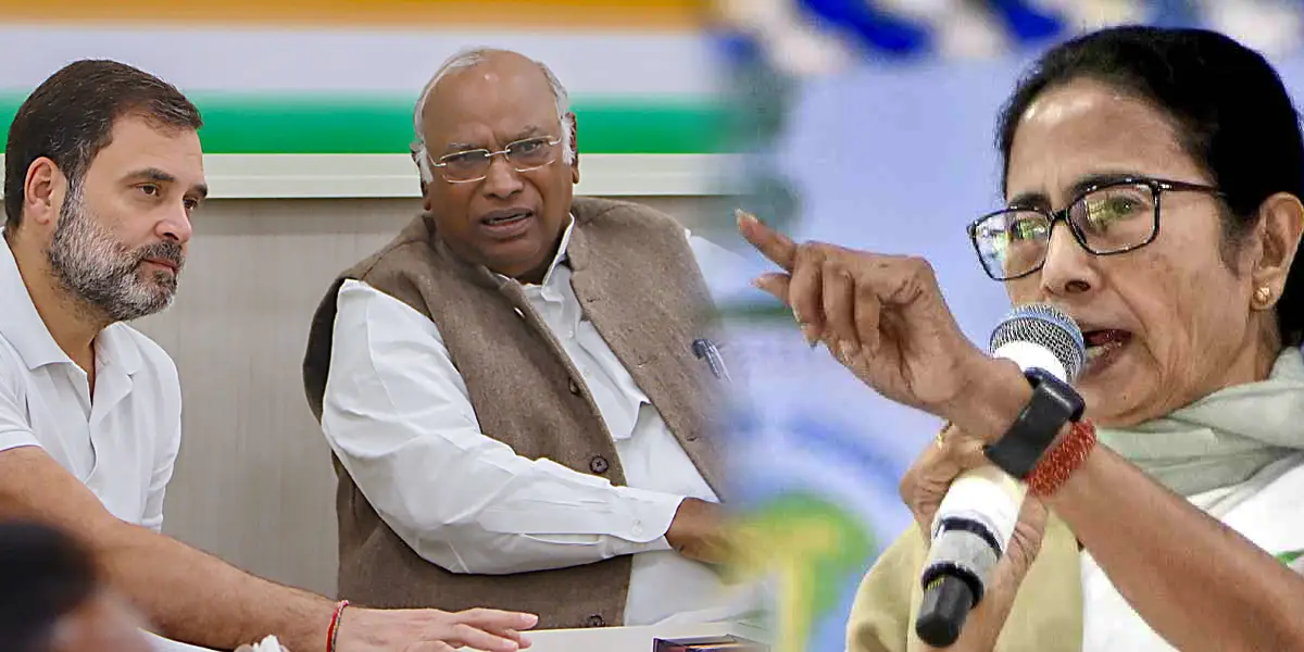 Rahul gandhi - Mallikarjuna Kharge - Mamata Banerjee