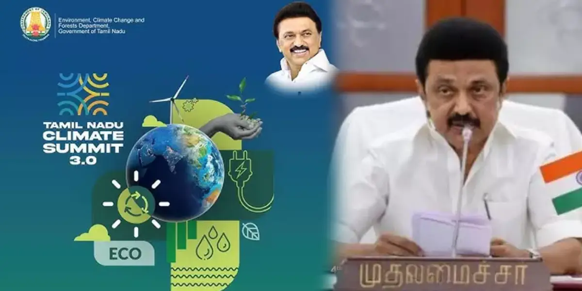 TN CM MK Stalin speak in Tamilnadu Climate Change Summit 3.O