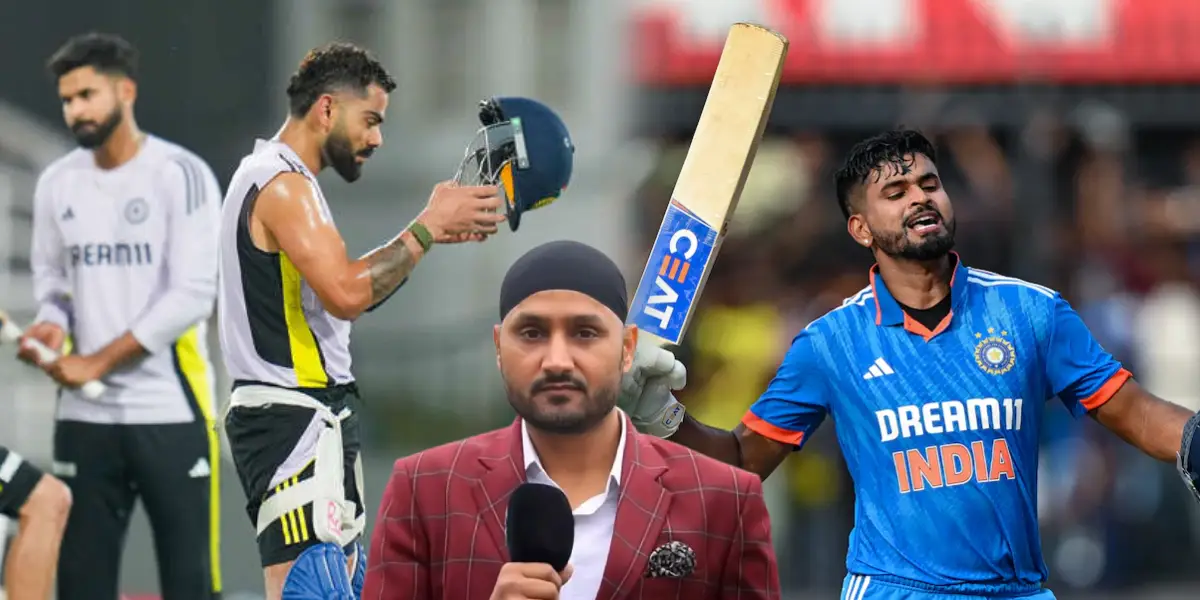 Virat kohli - Harbajan singh - Shreyas Iyer