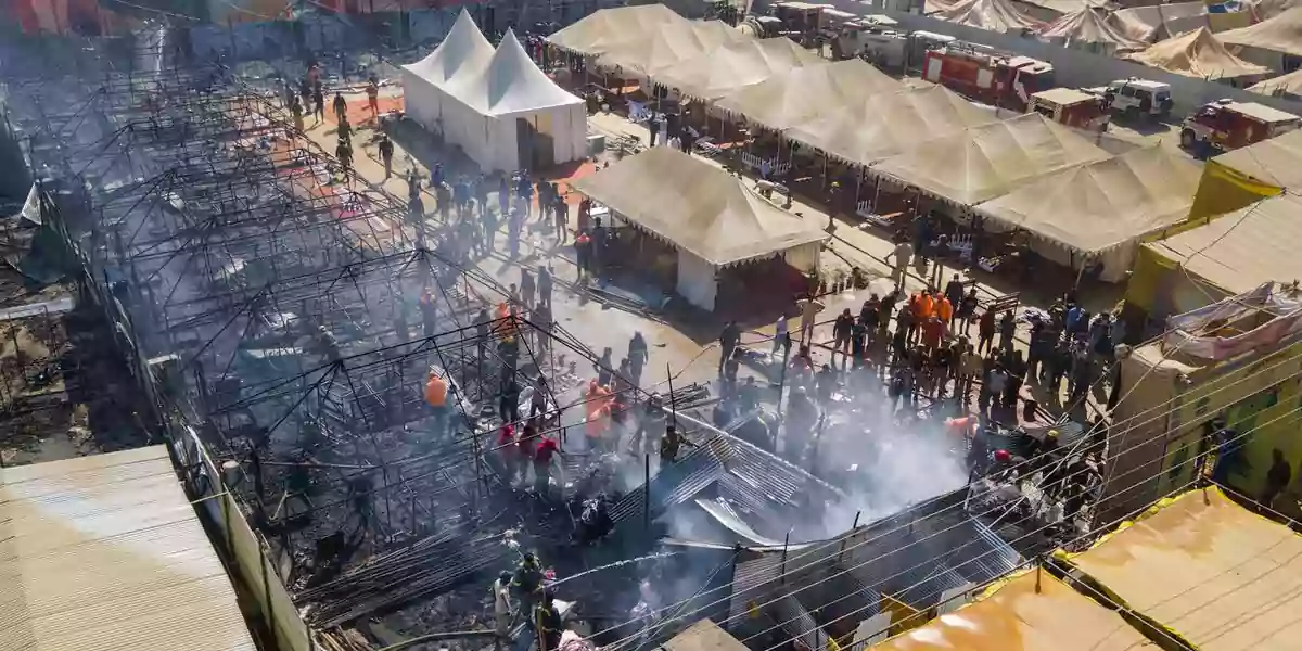 kumbh mela fire accident