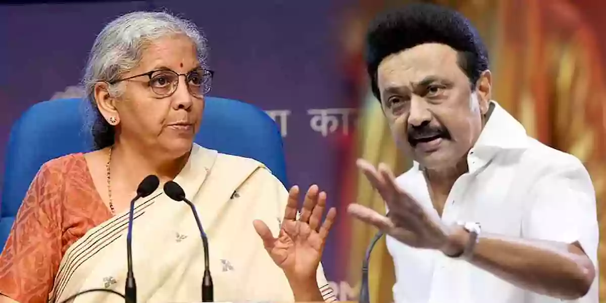 nirmala sitharaman and M K Stalin