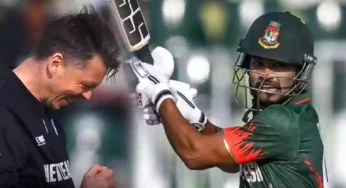 NZvBAN : தடுமாறிய பங்களாதேஷ்..தூக்கி நிறுத்திய ஜாகிர் அலி! நியூசிலாந்துக்கு வைத்த இலக்கு..