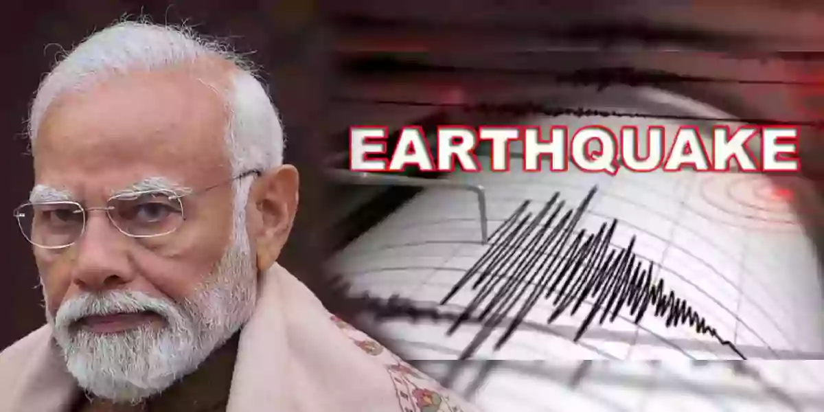 pm modi earthquake in delhi