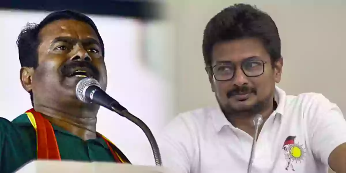 seeman udhayanidhi stalin