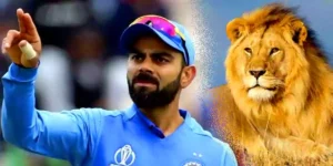 virat kohli lion