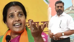 BJP MLA Vanathi Srinivasan - VCK Leader Thirumavalavan