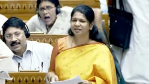 DMK MP Kanimozhi