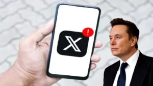 Elon musk says about X down