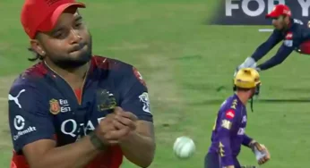 KKRvRCB: ஆரம்பமே அதிரடி…கைக்கு வந்த லட்டு கேட்சை விட்டு பிடித்த பெங்களூர்!