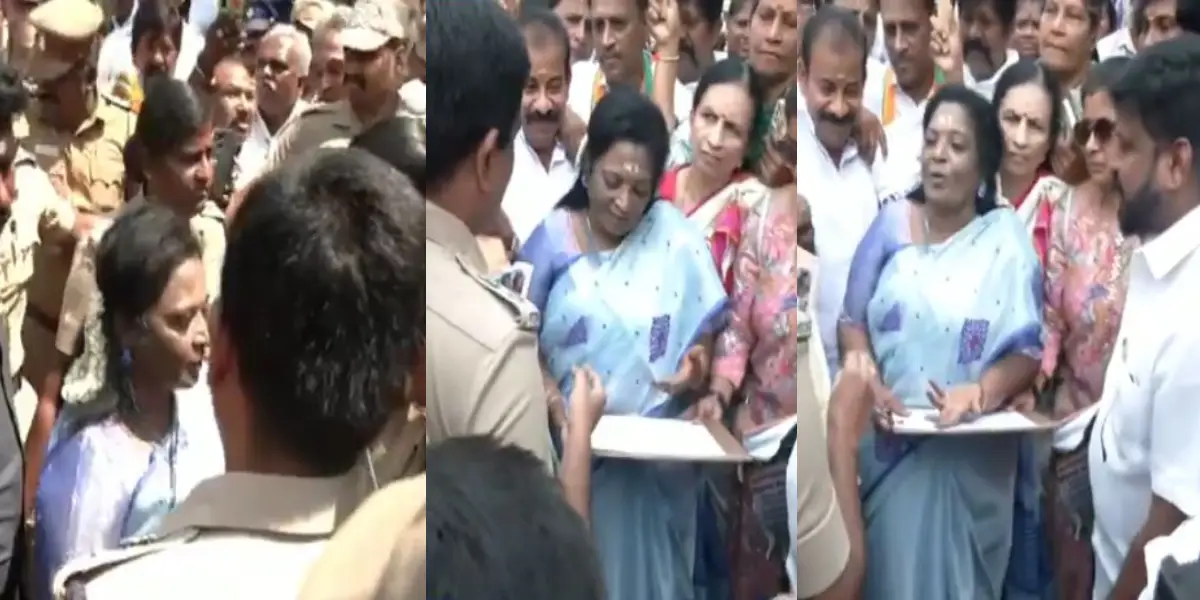 Tamilisai soundarajan Arrested