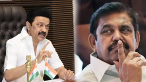 Tamilnadu CM MK Stalin - ADMK Chief secretary Edappadi Palanisamy