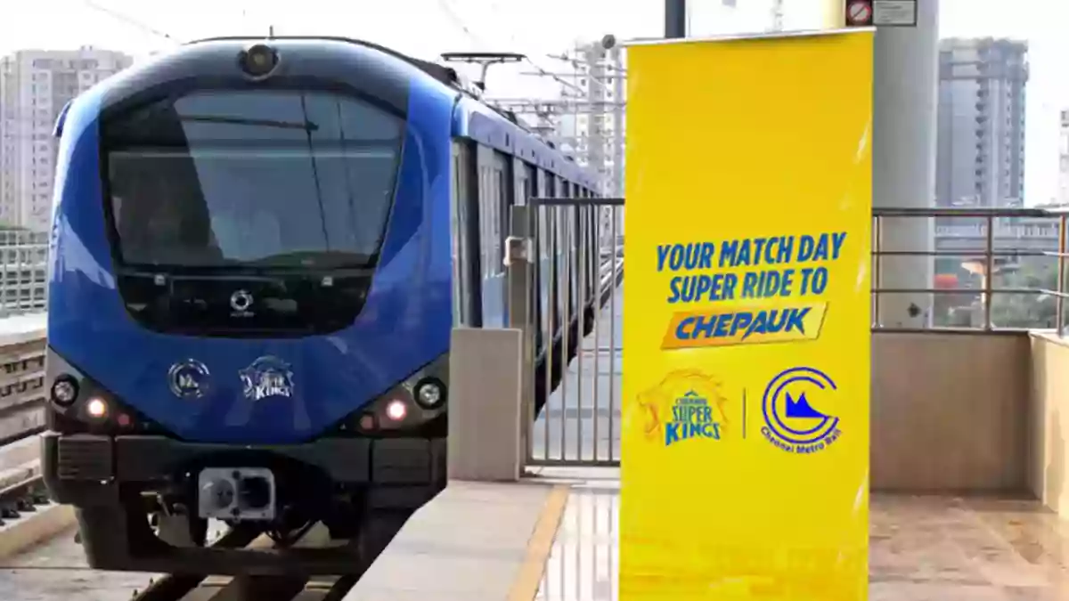 metro rail and csk match