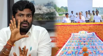 “பொறுமைக்கும் எல்லை உண்டு.., வரம்பு மீறி போறீங்க.!” சேகர்பாபு மீது அண்ணாமலை கடும் விமர்சனம்!