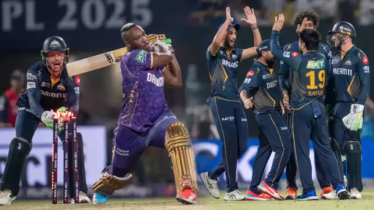 GT won KKR By 39 runs