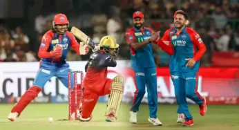 RCBvsDC : பெங்களூரை திணற வைத்த டெல்லி! இது தான் அந்த டார்கெட்!